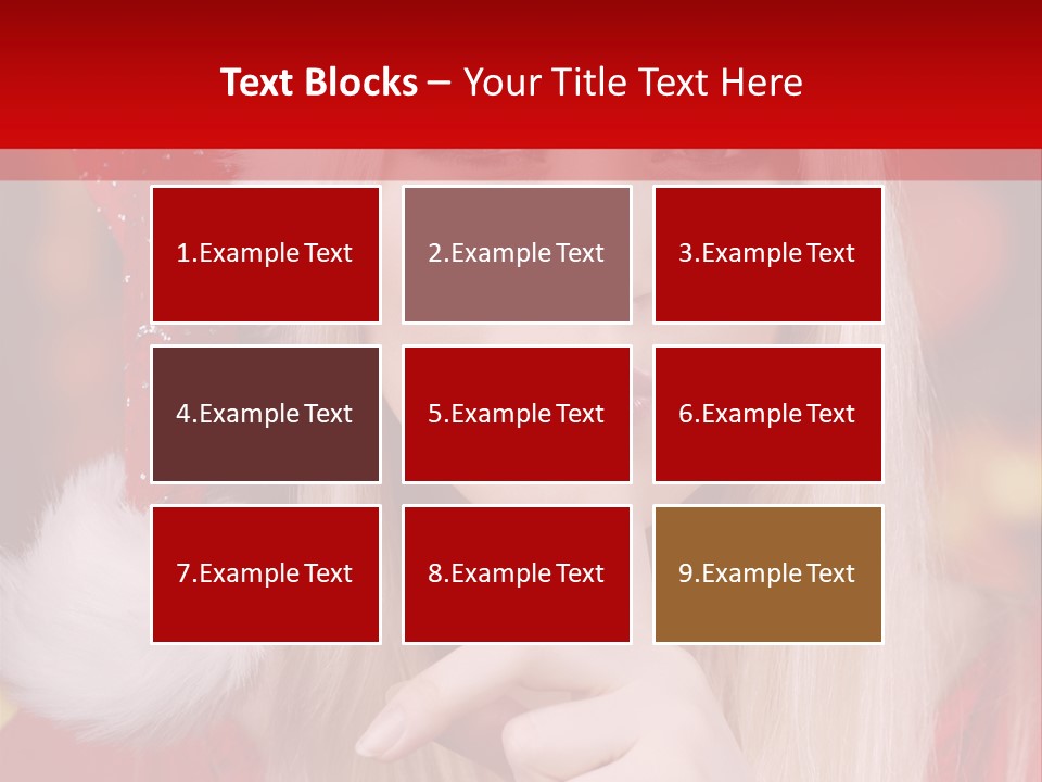 Merry Christmas Attraktive Nichts Verraten PowerPoint Template