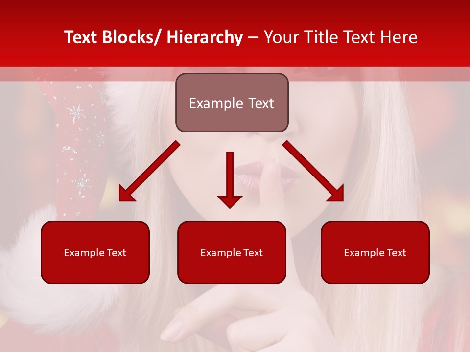 Merry Christmas Attraktive Nichts Verraten PowerPoint Template