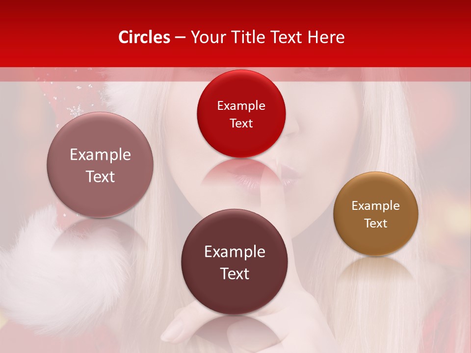 Merry Christmas Attraktive Nichts Verraten PowerPoint Template