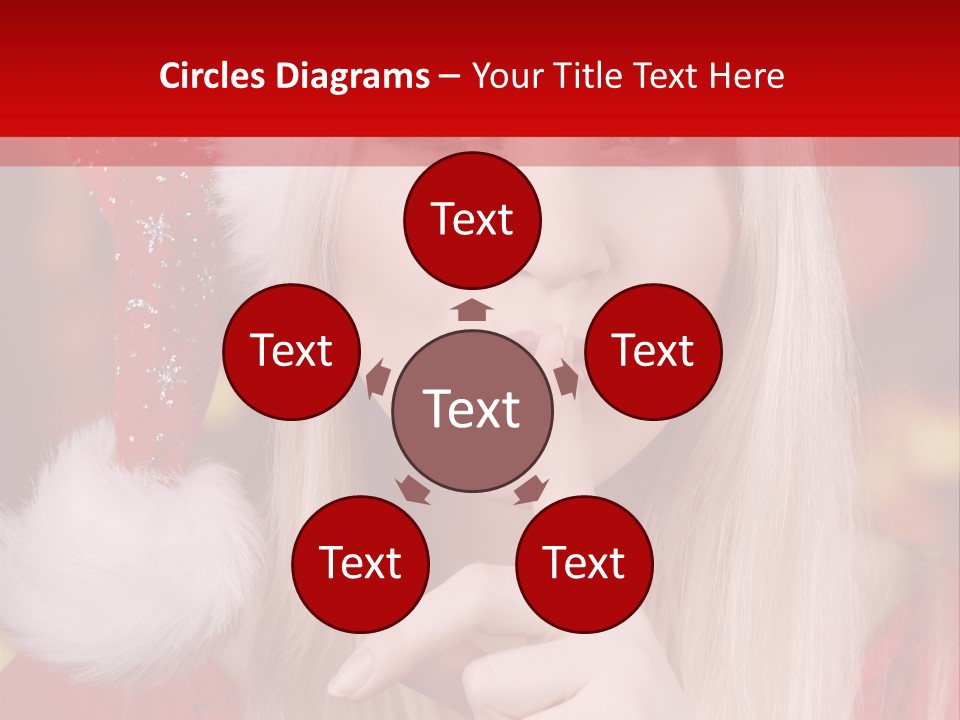 Merry Christmas Attraktive Nichts Verraten PowerPoint Template