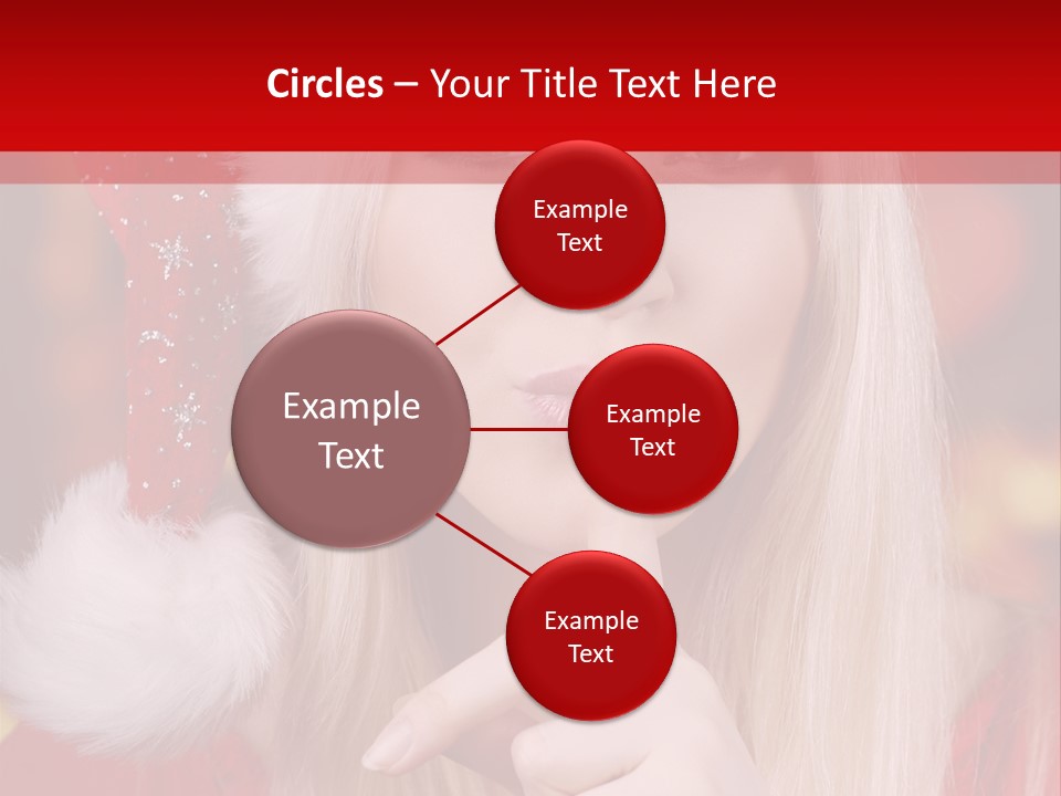 Merry Christmas Attraktive Nichts Verraten PowerPoint Template