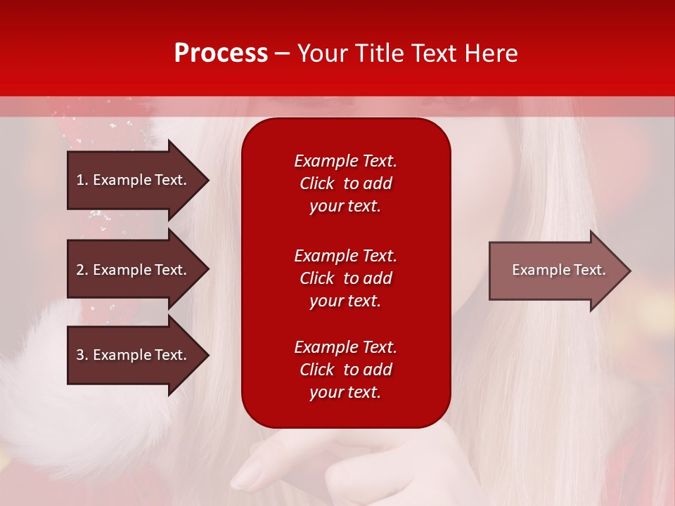 Merry Christmas Attraktive Nichts Verraten PowerPoint Template