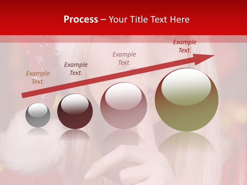 Merry Christmas Attraktive Nichts Verraten PowerPoint Template