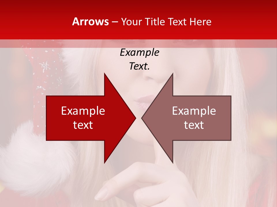 Merry Christmas Attraktive Nichts Verraten PowerPoint Template