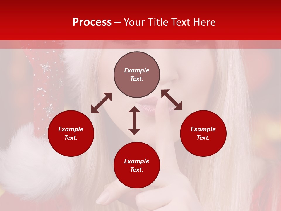 Merry Christmas Attraktive Nichts Verraten PowerPoint Template