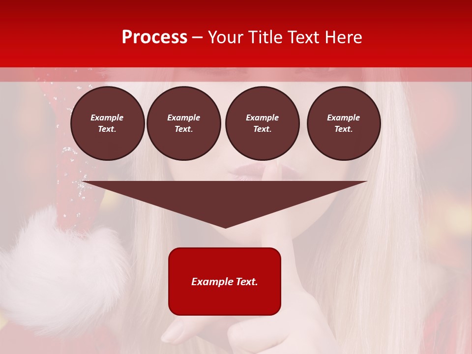 Merry Christmas Attraktive Nichts Verraten PowerPoint Template