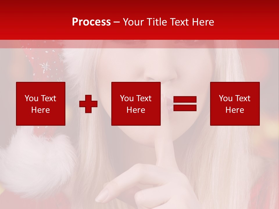 Merry Christmas Attraktive Nichts Verraten PowerPoint Template