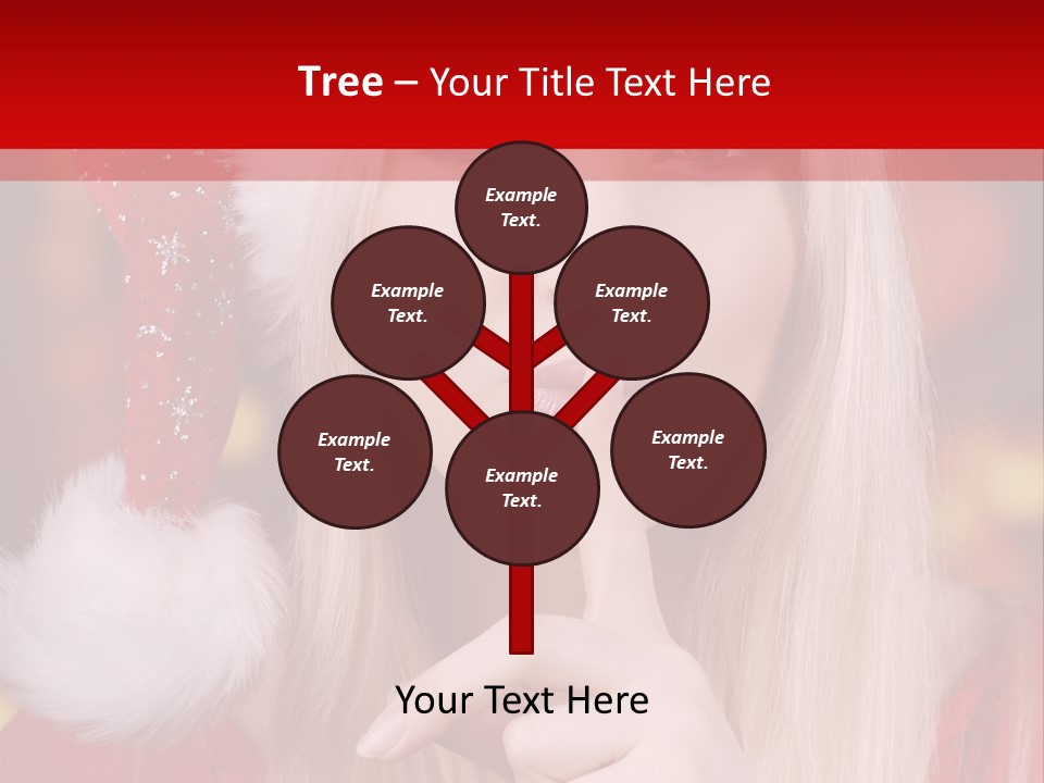 Merry Christmas Attraktive Nichts Verraten PowerPoint Template