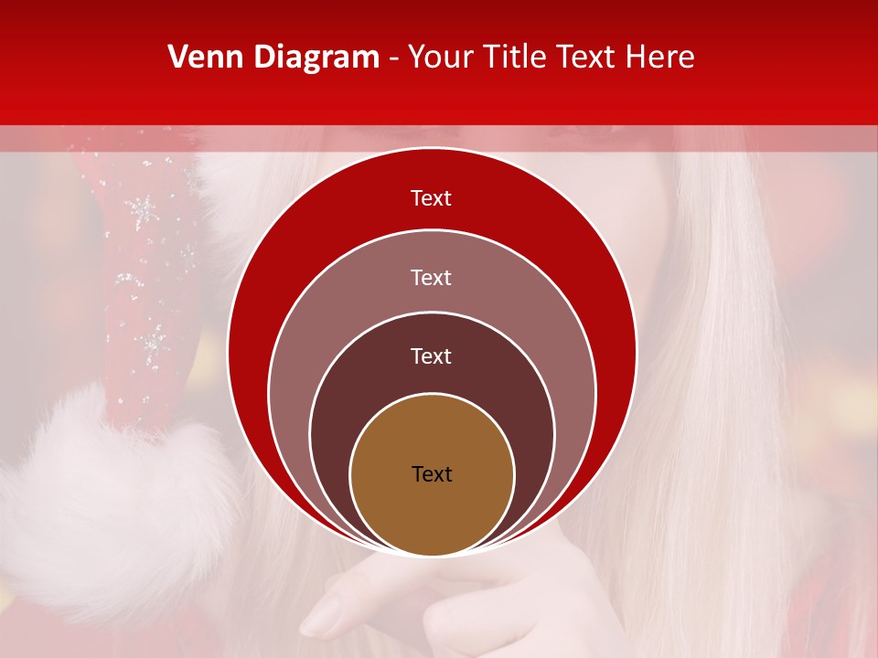 Merry Christmas Attraktive Nichts Verraten PowerPoint Template