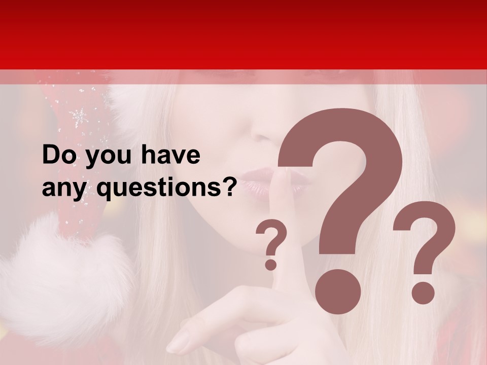 Merry Christmas Attraktive Nichts Verraten PowerPoint Template