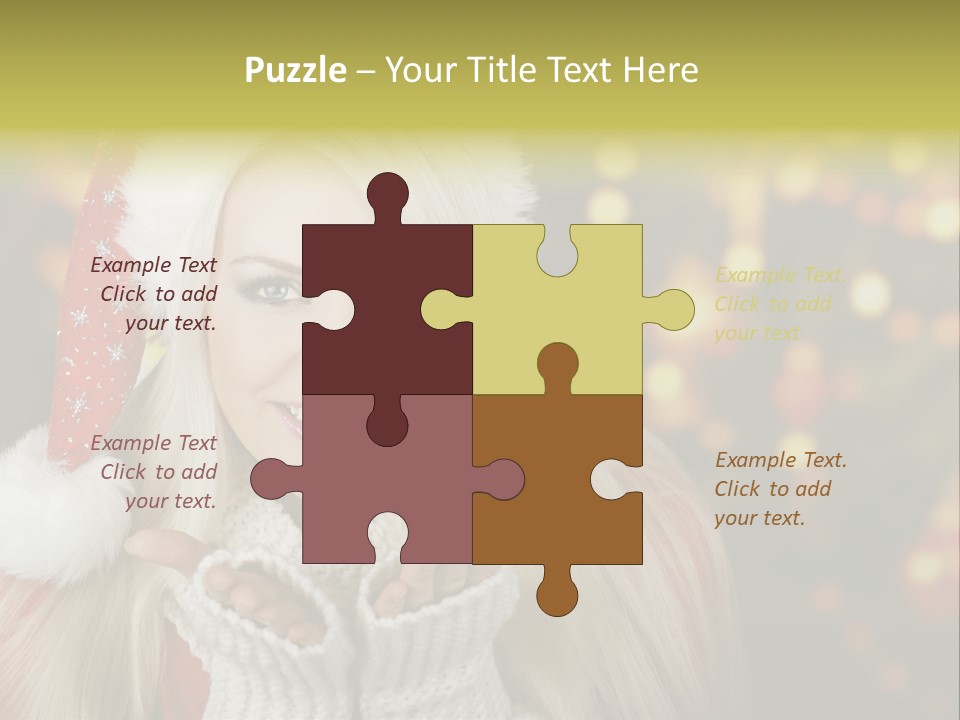 Adventszeit Xmas Advent PowerPoint Template