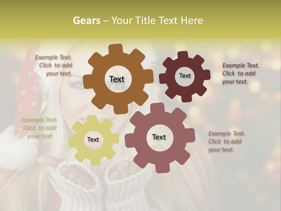 Adventszeit Xmas Advent PowerPoint Template