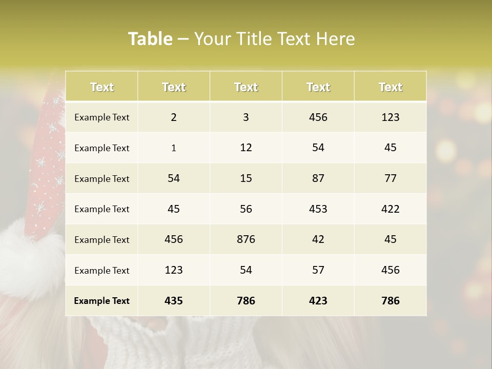 Adventszeit Xmas Advent PowerPoint Template