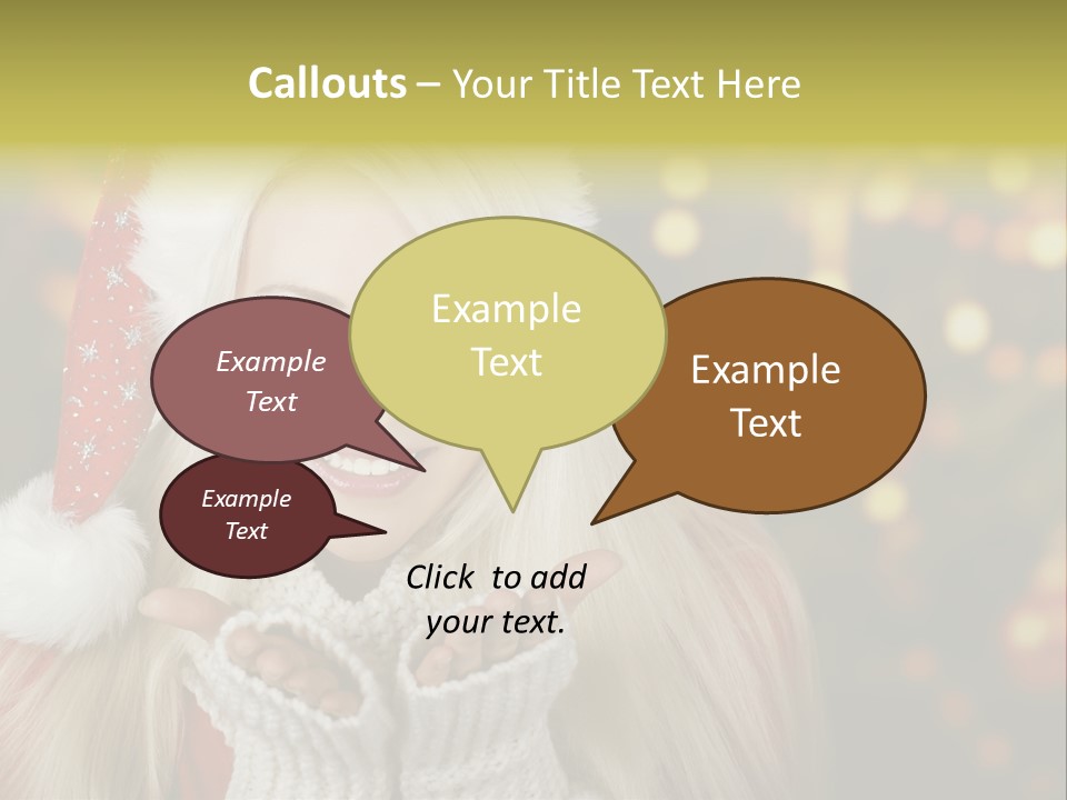 Adventszeit Xmas Advent PowerPoint Template