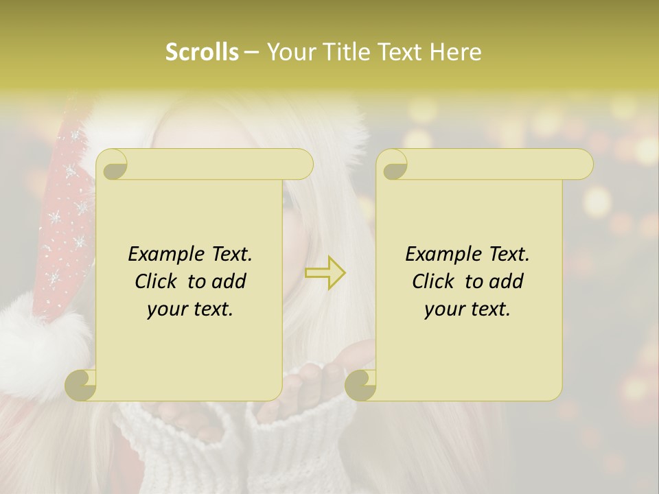 Adventszeit Xmas Advent PowerPoint Template