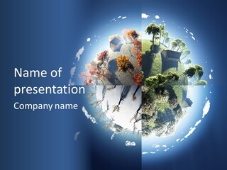 Atmosphere Weather Global PowerPoint Template