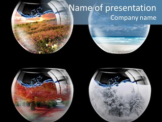 Nature Basic Season PowerPoint Template