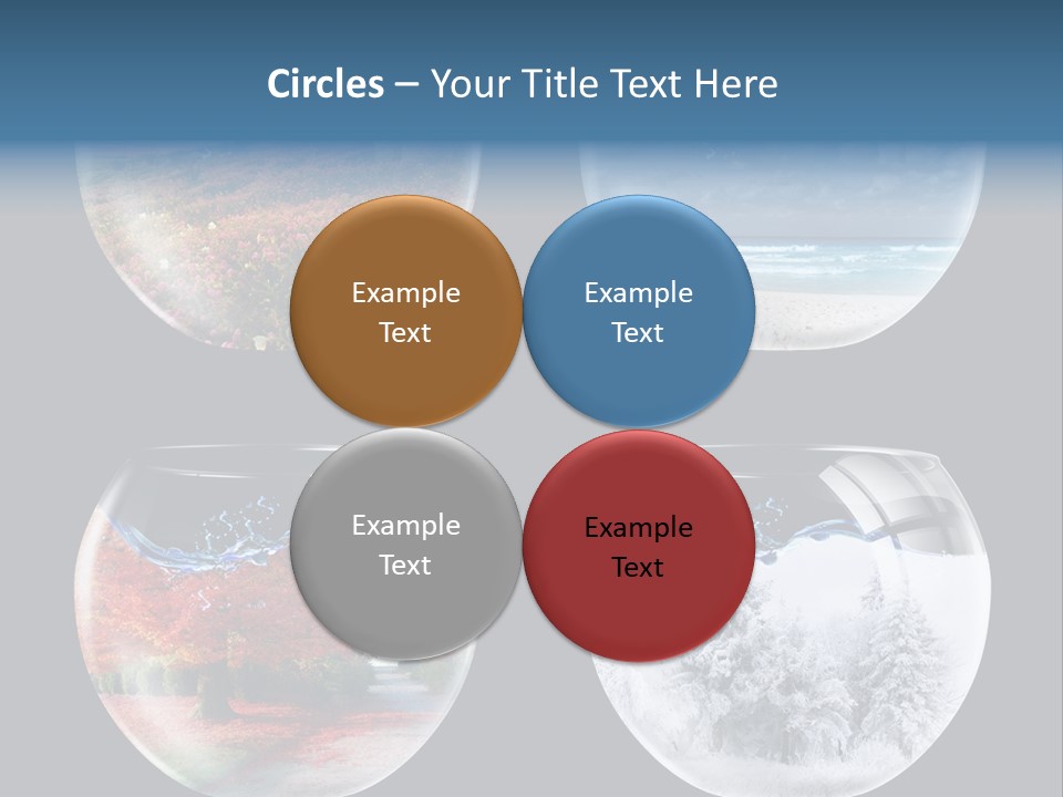 Nature Basic Season PowerPoint Template