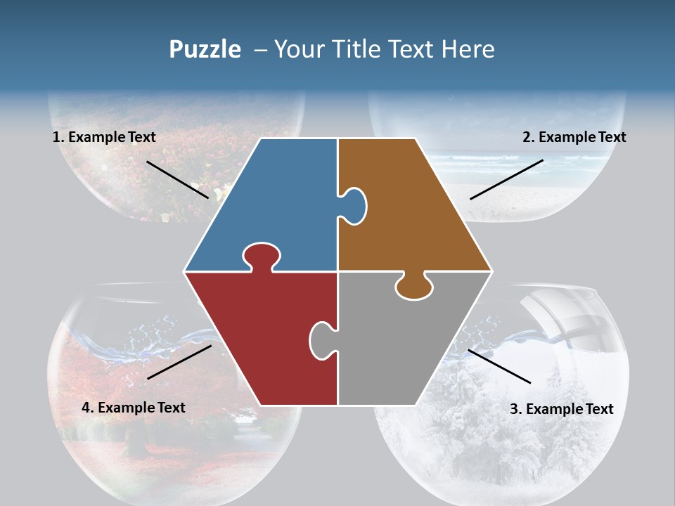 Nature Basic Season PowerPoint Template