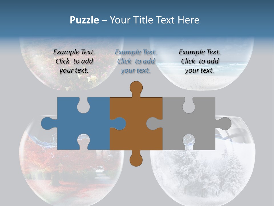 Nature Basic Season PowerPoint Template