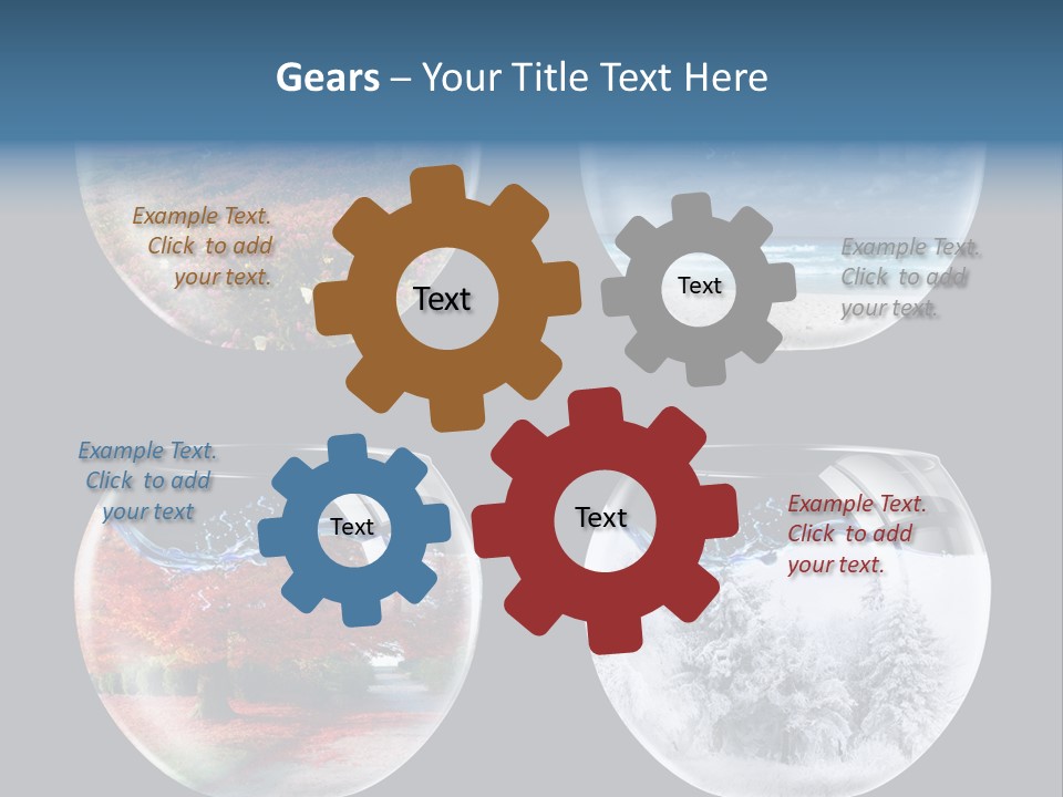 Nature Basic Season PowerPoint Template