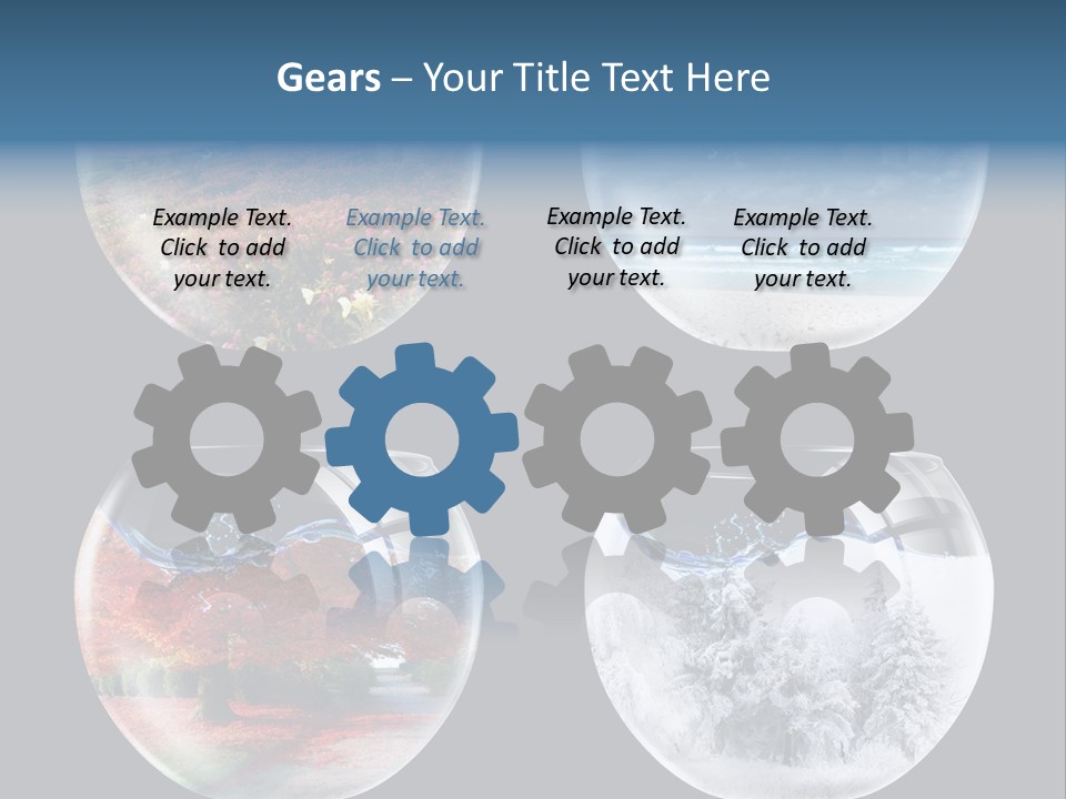 Nature Basic Season PowerPoint Template