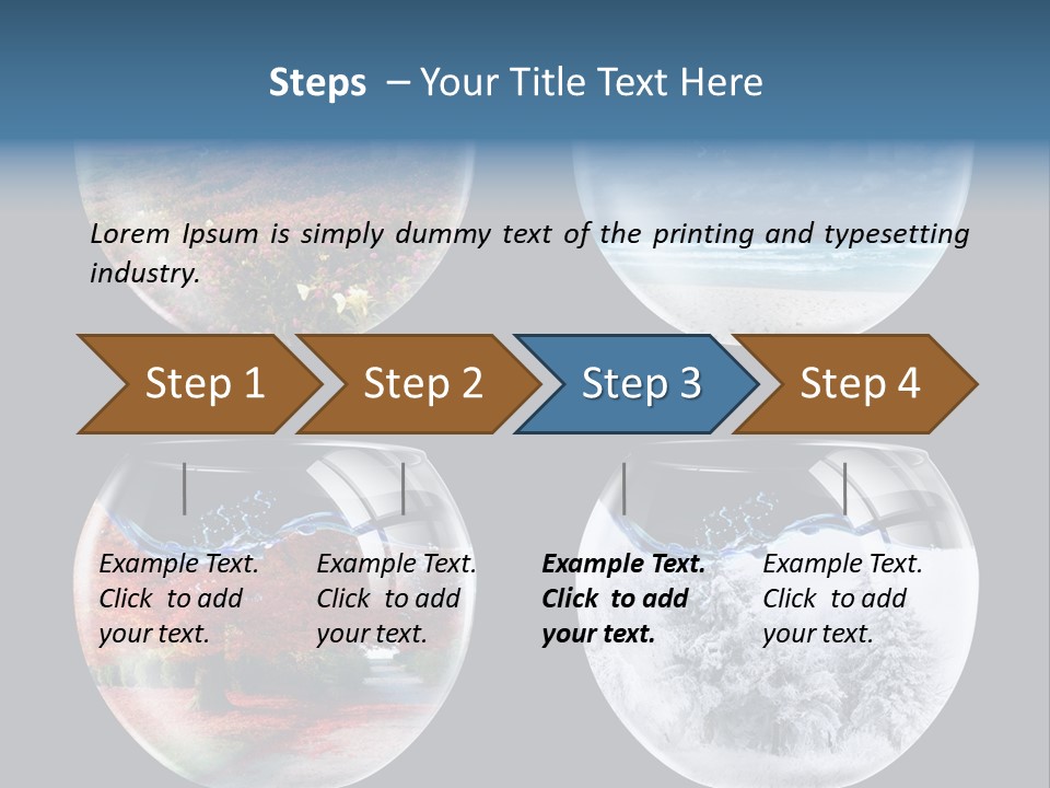Nature Basic Season PowerPoint Template