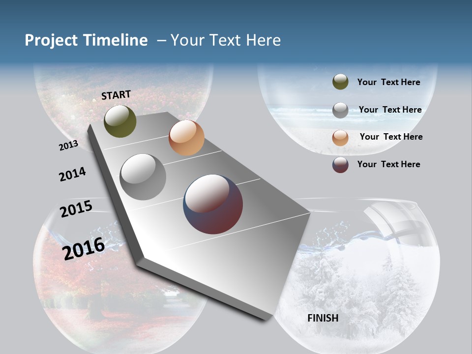 Nature Basic Season PowerPoint Template