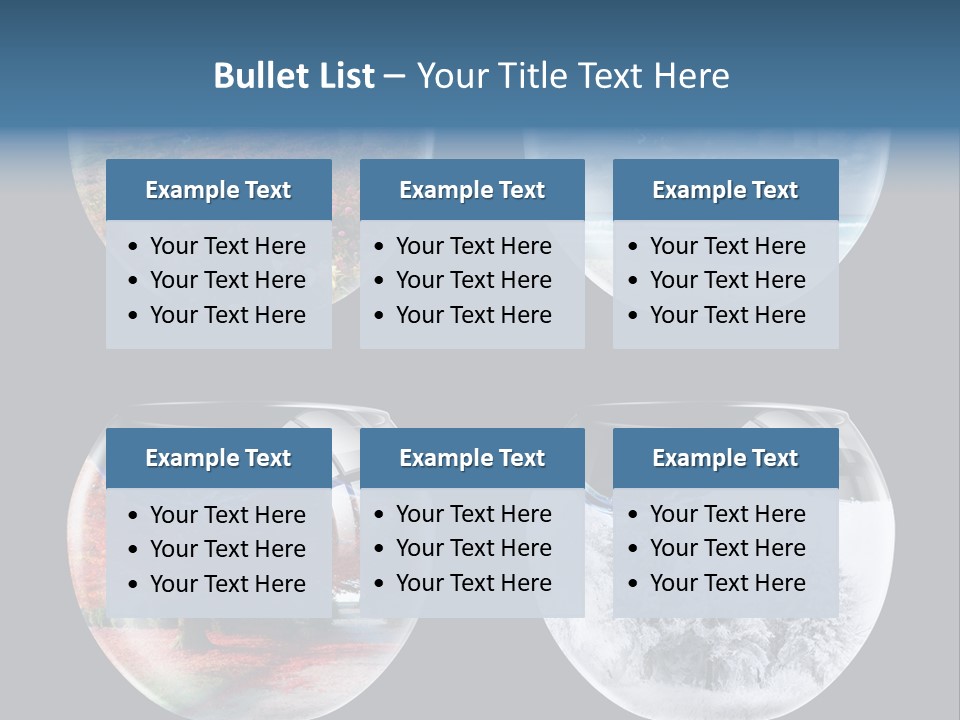 Nature Basic Season PowerPoint Template