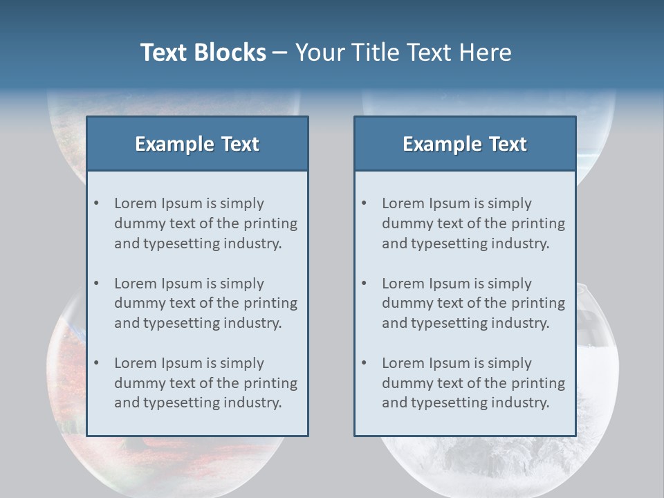 Nature Basic Season PowerPoint Template