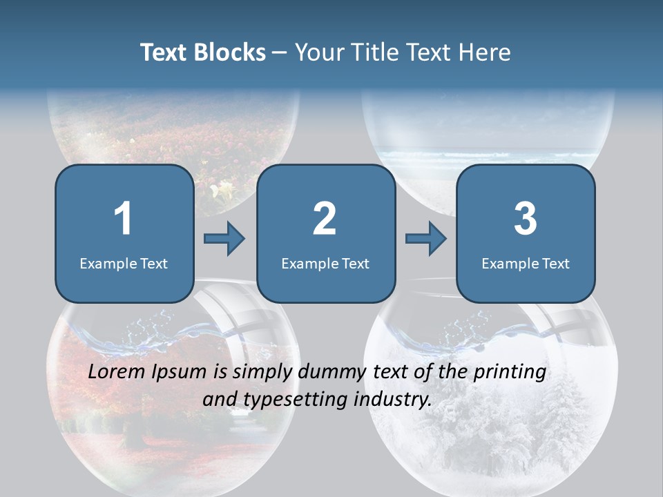 Nature Basic Season PowerPoint Template