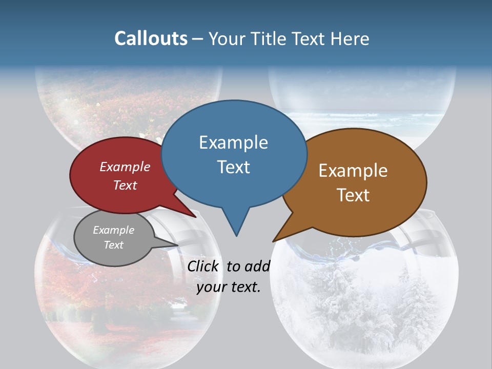 Nature Basic Season PowerPoint Template