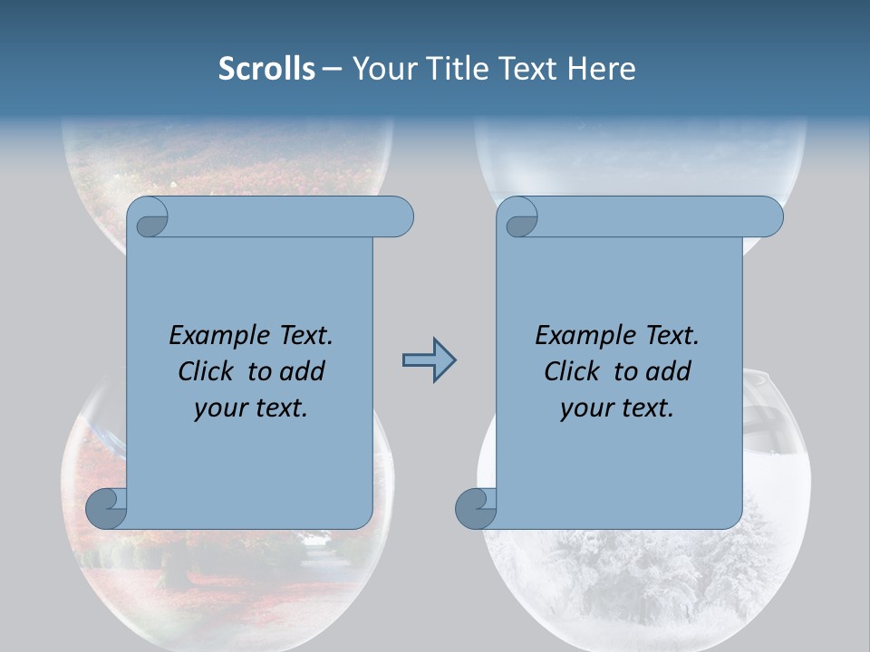 Nature Basic Season PowerPoint Template