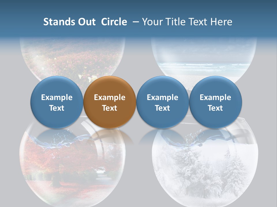 Nature Basic Season PowerPoint Template