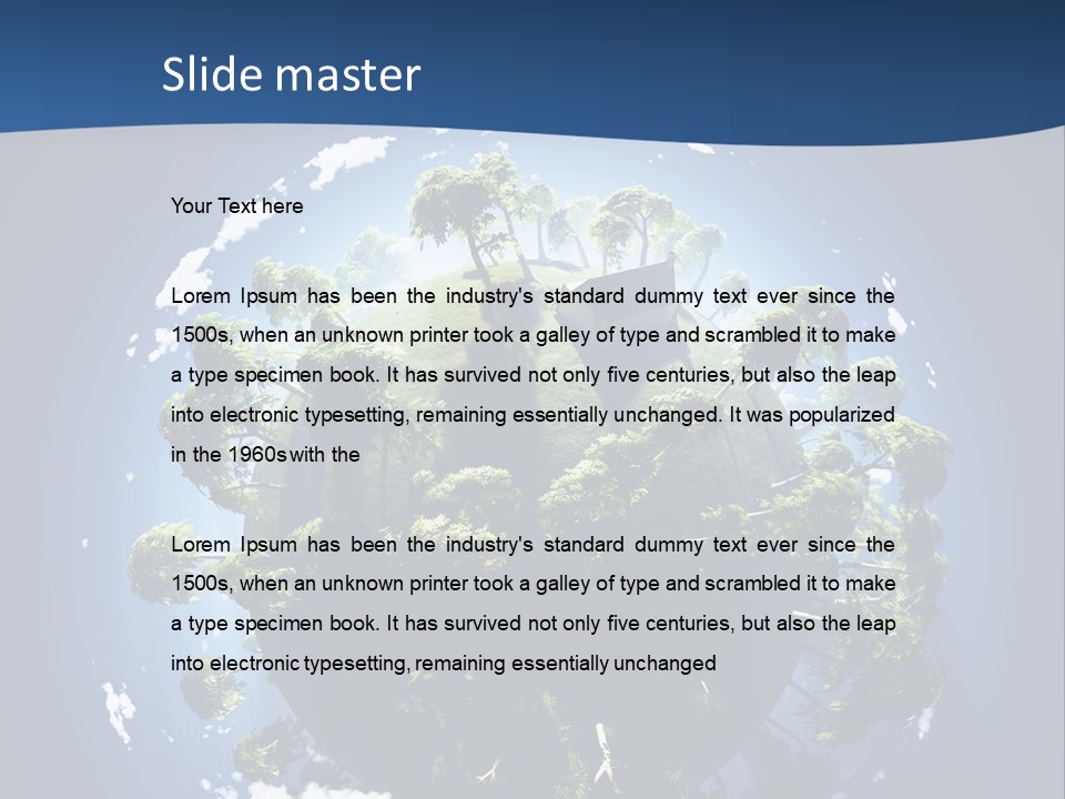 Travel Day Growth PowerPoint Template