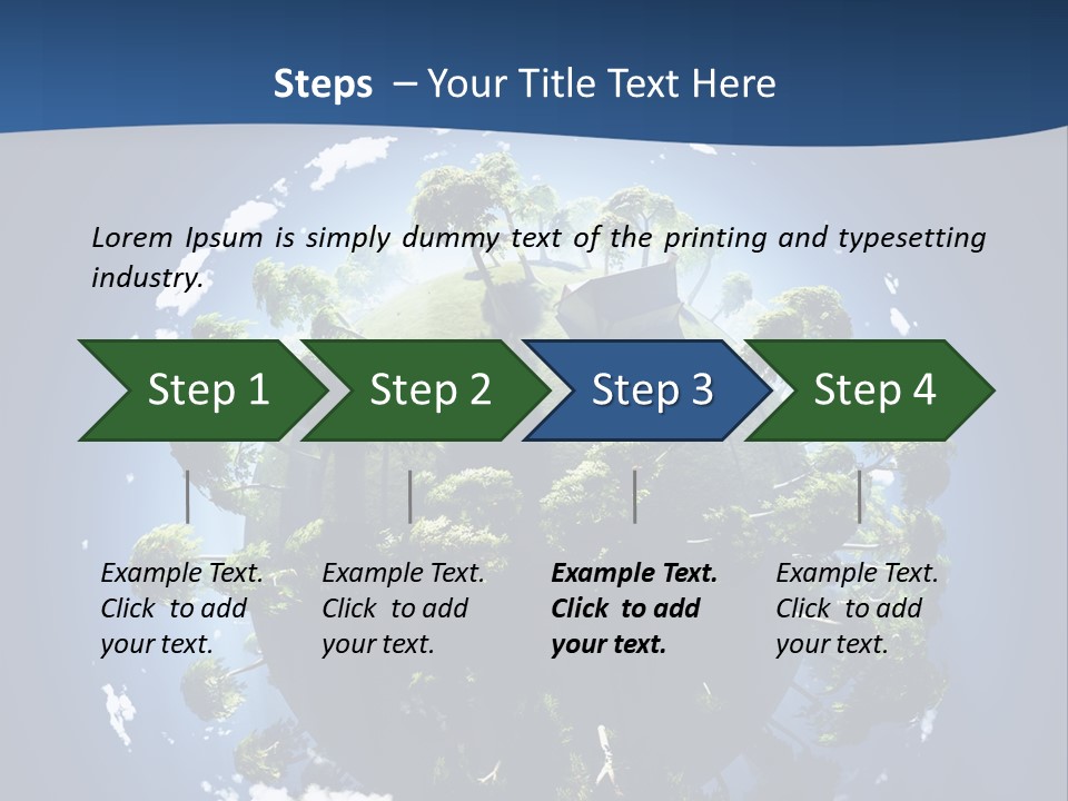 Travel Day Growth PowerPoint Template