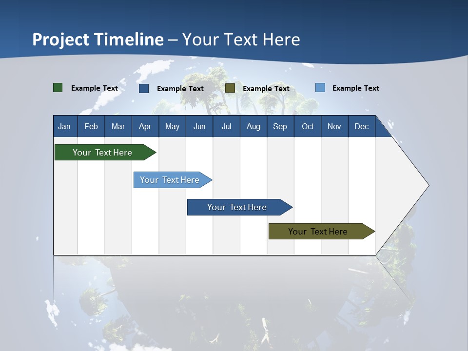 Travel Day Growth PowerPoint Template
