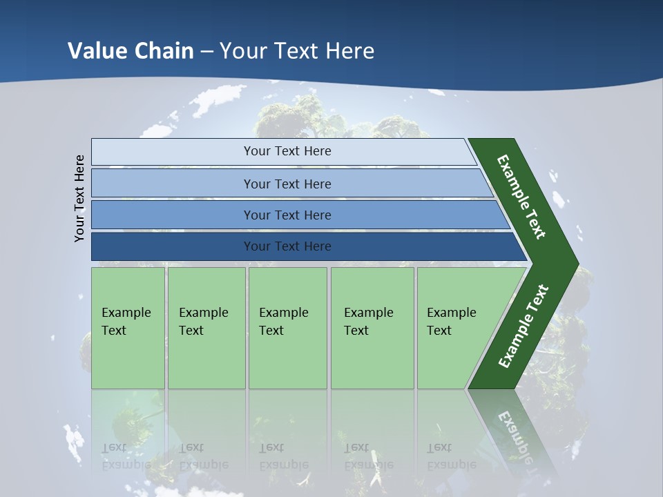 Travel Day Growth PowerPoint Template