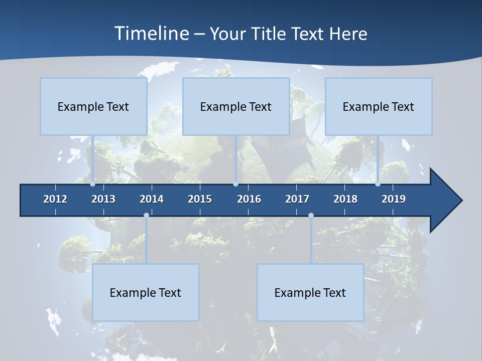 Travel Day Growth PowerPoint Template