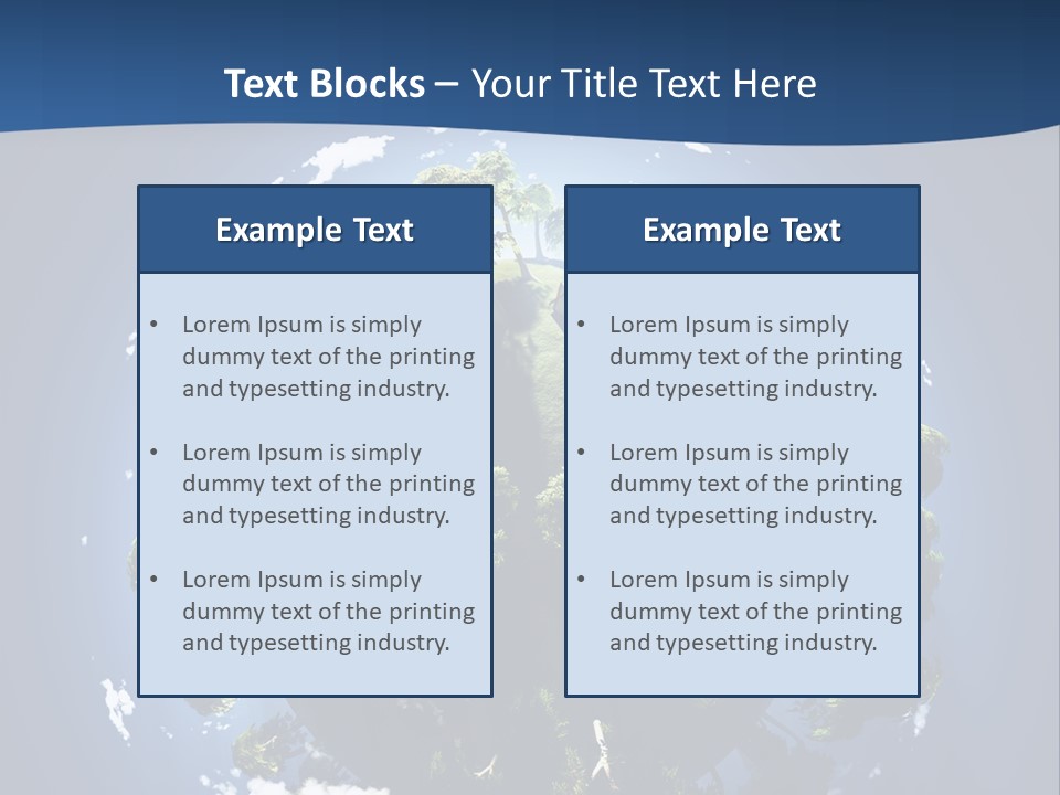 Travel Day Growth PowerPoint Template