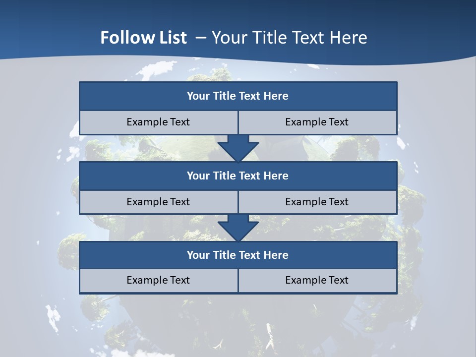 Travel Day Growth PowerPoint Template