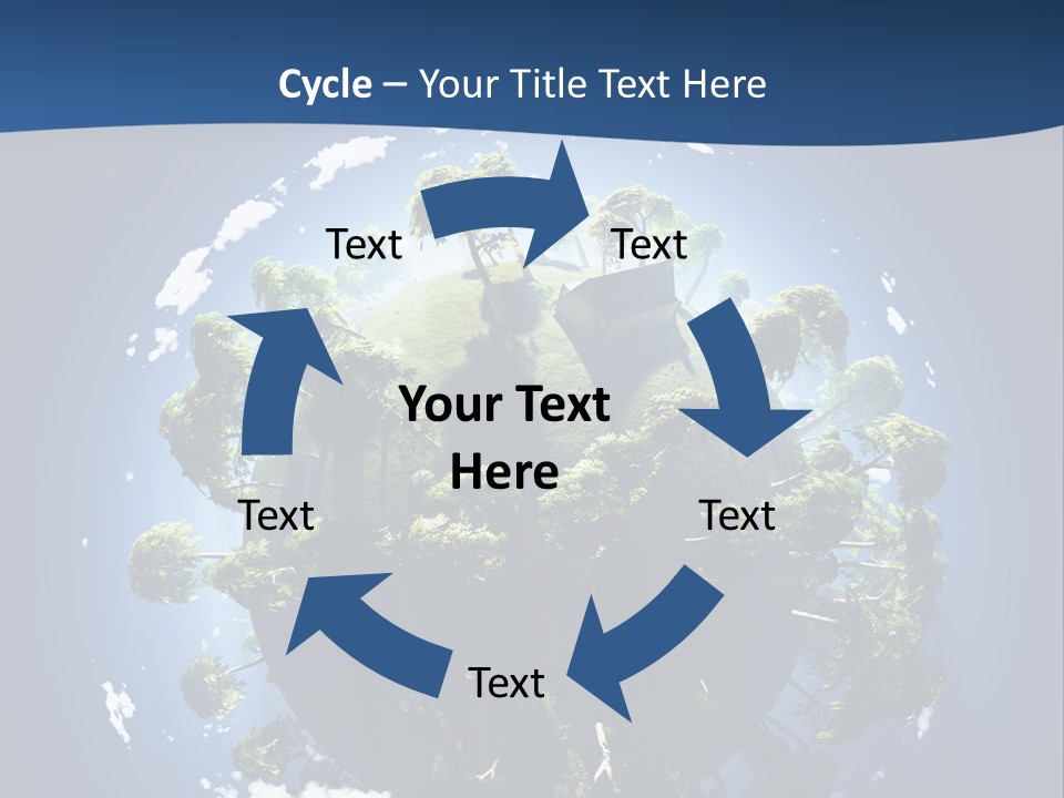 Travel Day Growth PowerPoint Template