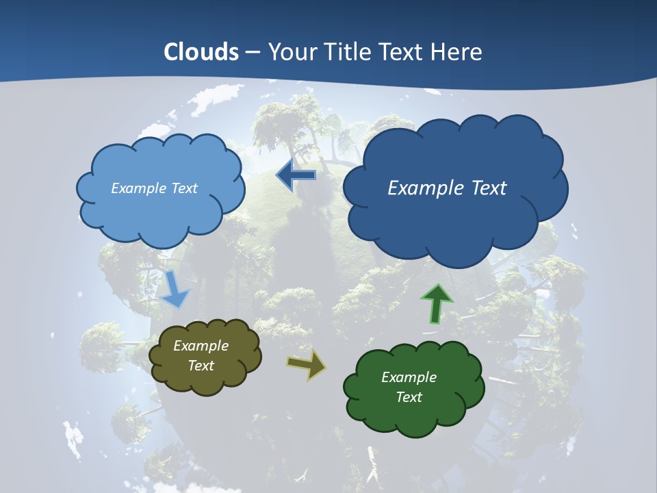 Travel Day Growth PowerPoint Template