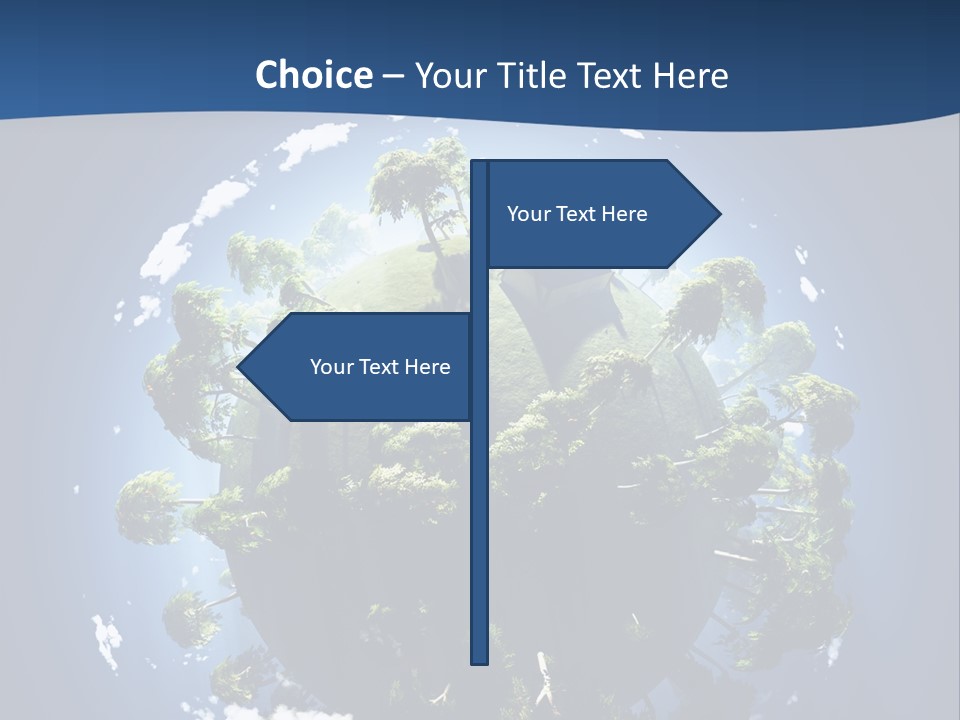 Travel Day Growth PowerPoint Template