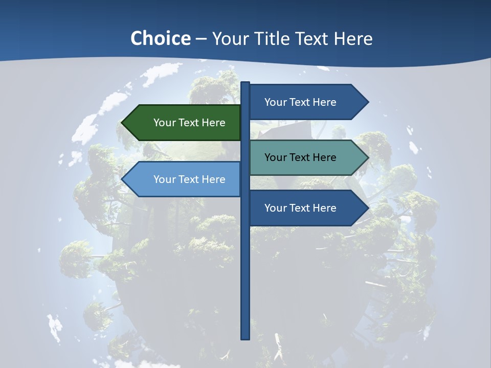 Travel Day Growth PowerPoint Template