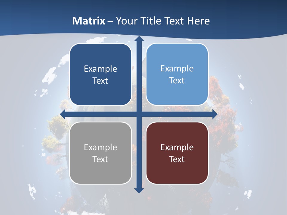 Aerial View Travel Environment PowerPoint Template