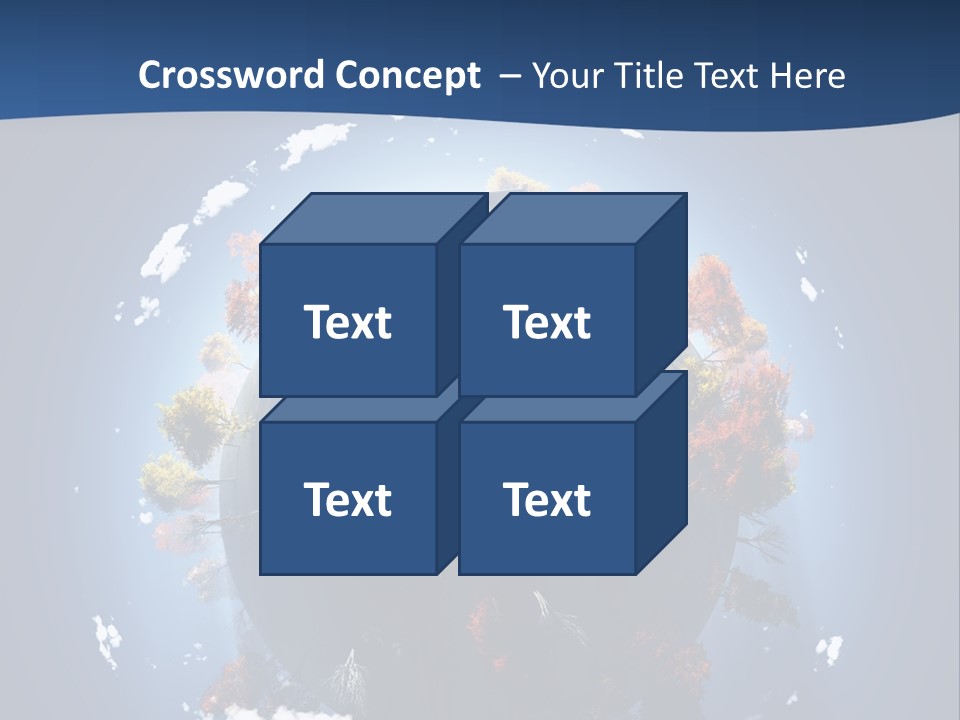 Aerial View Travel Environment PowerPoint Template