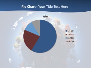 Aerial View Travel Environment PowerPoint Template