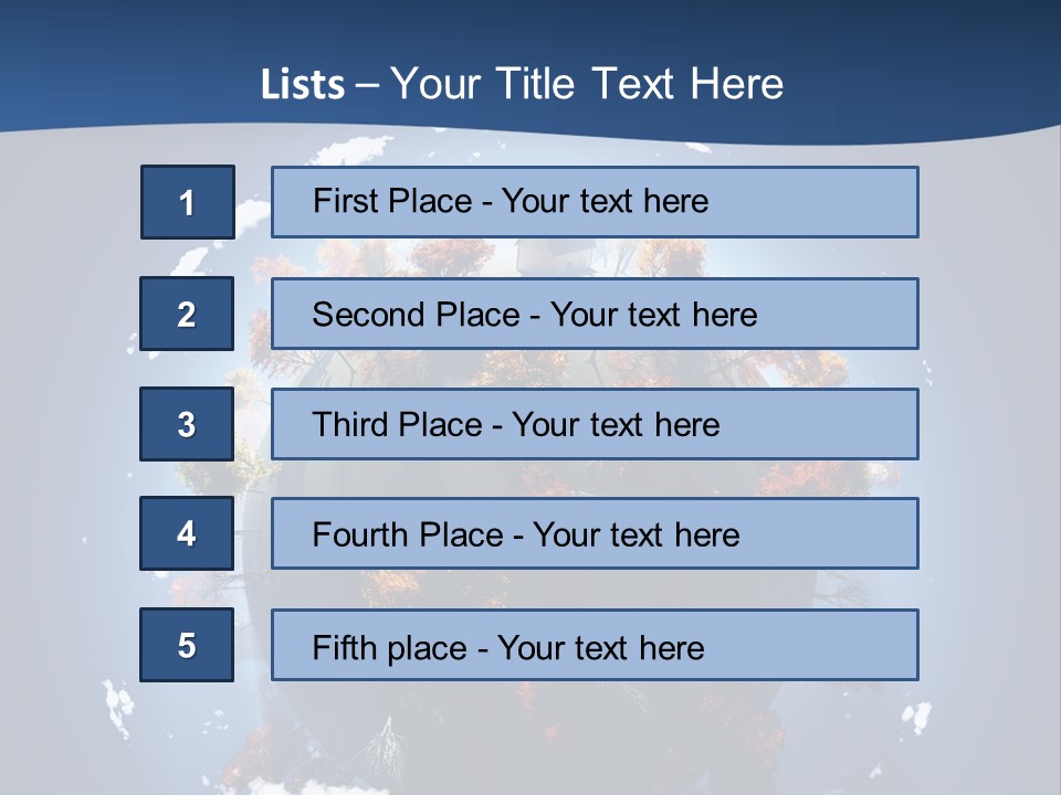 Aerial View Travel Environment PowerPoint Template