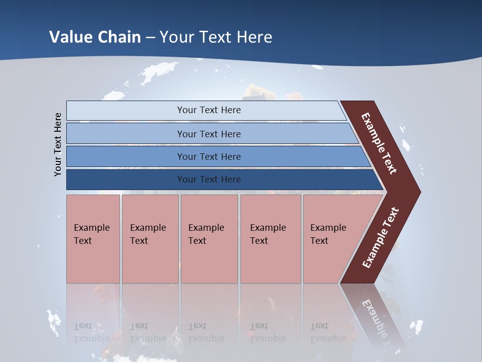 Aerial View Travel Environment PowerPoint Template